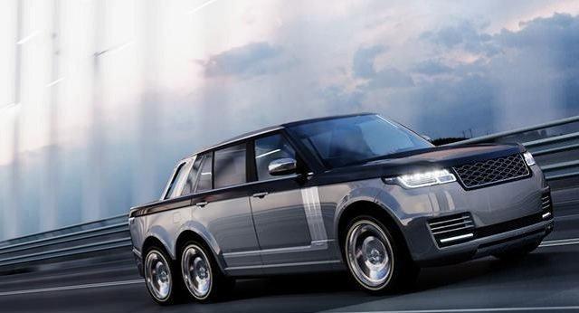 路虎揽胜这次火了，新车比奔驰更大，车长6米六轮版，史上最贵