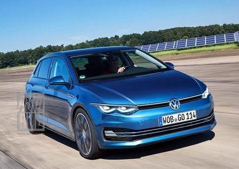 大众8代高尔夫现身？帅了不少，发动机也更新了