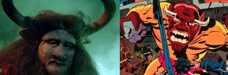 金角大王洛基，火焰巨人牛魔王，盘点漫威和西游记失散多年的同胞