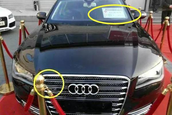 奥迪车主在车上贴一张纸条，懂车的人都知道价值超过劳斯莱斯