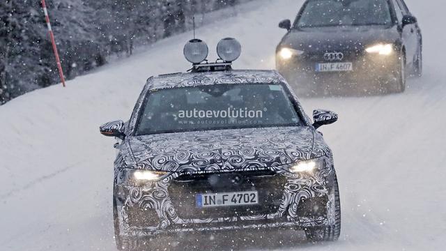 全新一代奥迪A6谍照曝光 换上新外观神似A7