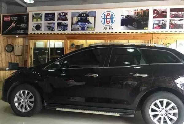 马自达CX-7改装德国零点三分频高保真音响系统