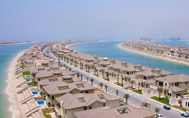 “世界第八大奇迹” 迪拜棕榈岛建造过程