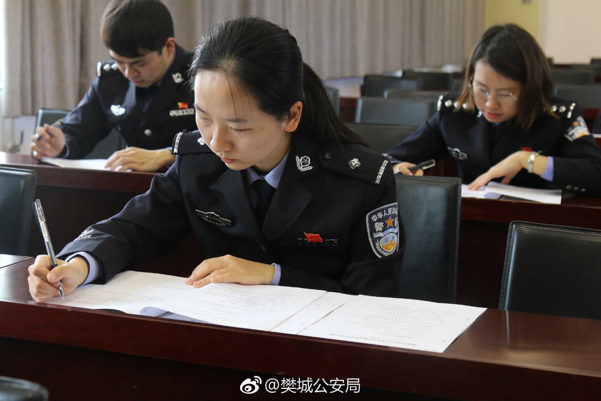 提高本领强担当,青年民警练兵忙