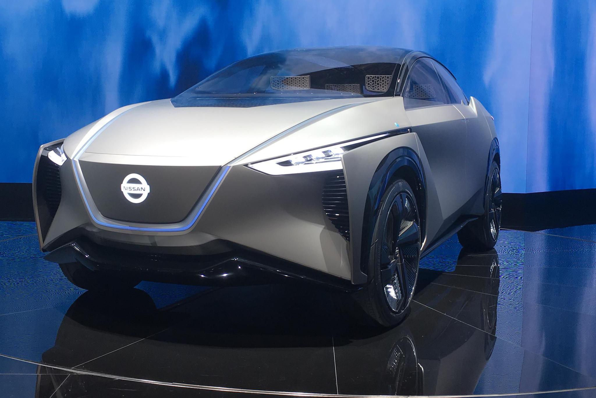 首发新款电动车，用大脑开汽车，日产在北京车展大秀技术