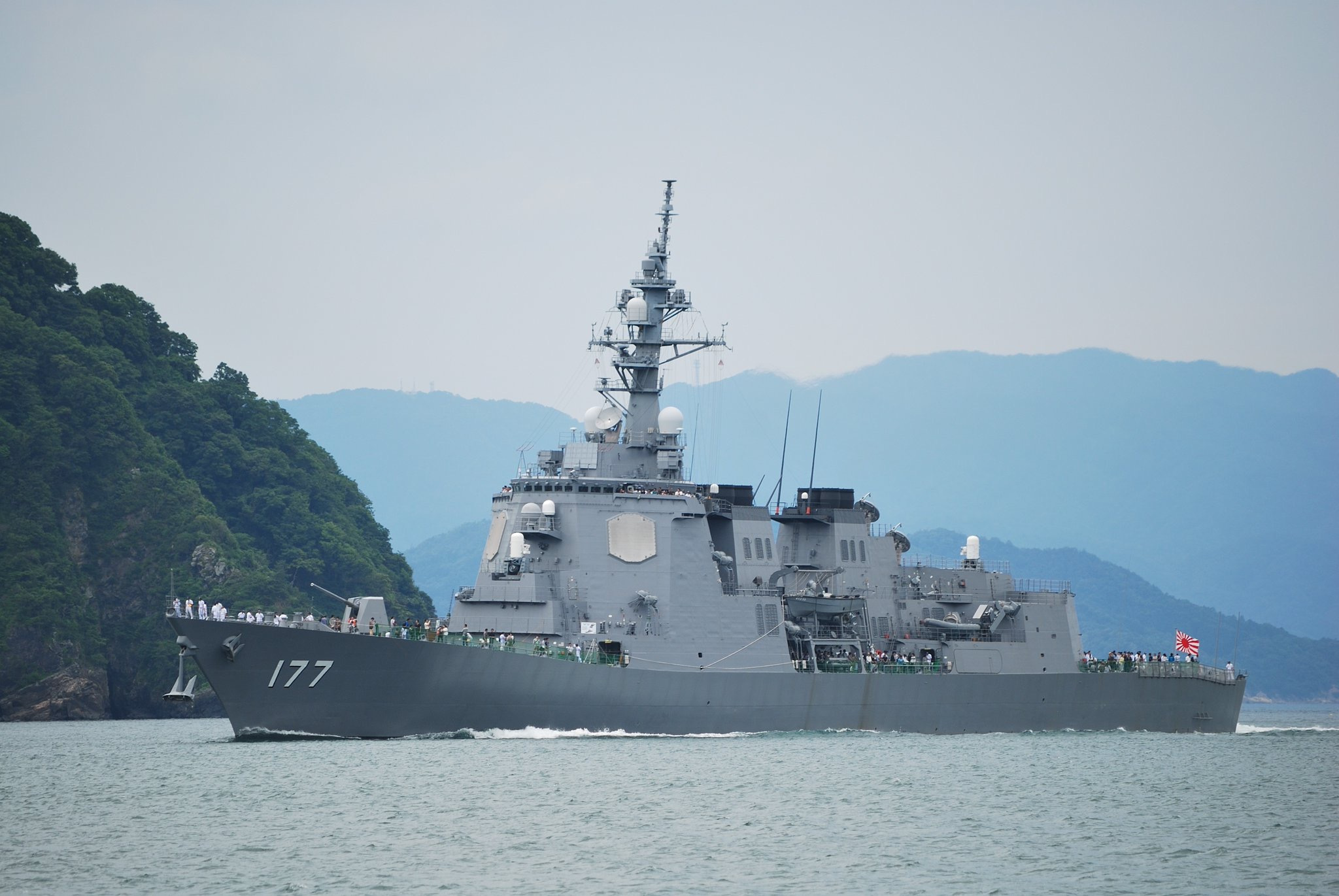 日本海自的下一代宙斯盾驱逐舰即将下水