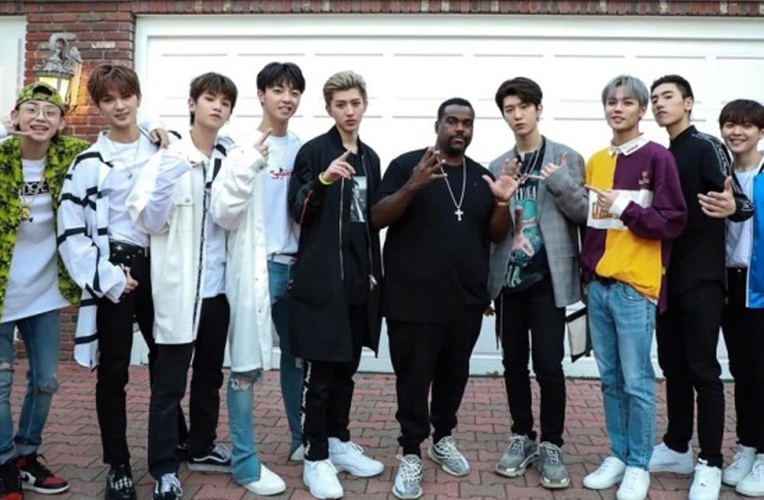 偶像练习生ninepercent美国集训照首曝光,范丞