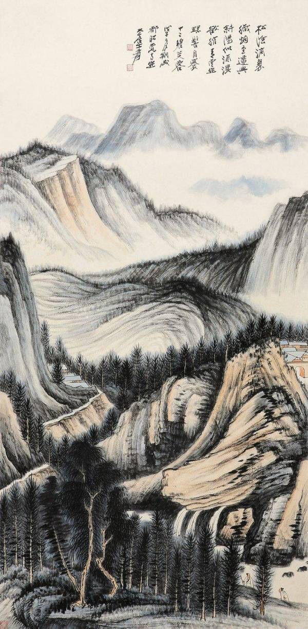湖山清幽——张大千山水画欣赏