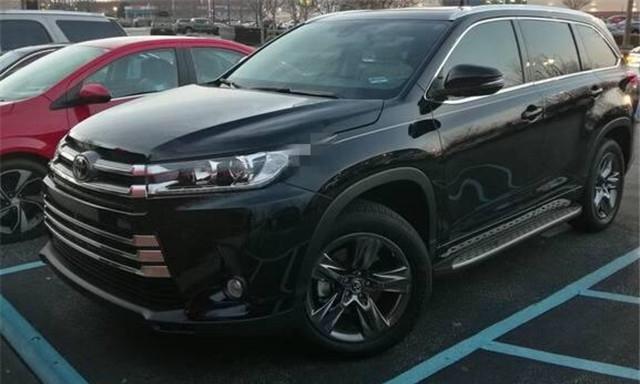 新款汉兰达到店实拍，换装8AT油耗更低了，新一轮加价即将开始？