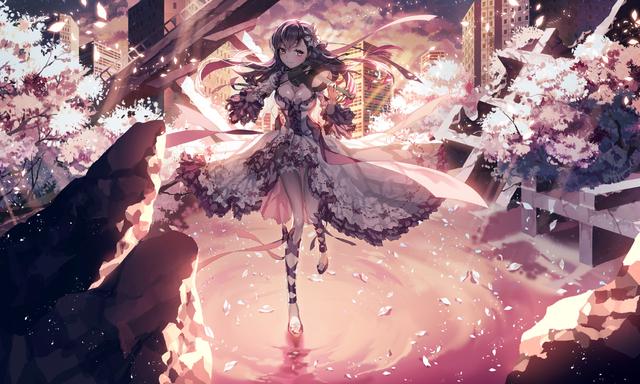 二次元暗黑系美少女图片--正因为我们看不见，那才可怕