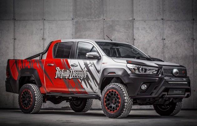 历经Carlex Design仪态学院……Toyota Hilux变身超硬派型男!