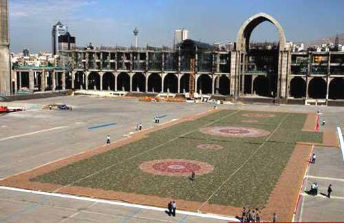 世界上最大的地毯有多大?比一个足球场还大