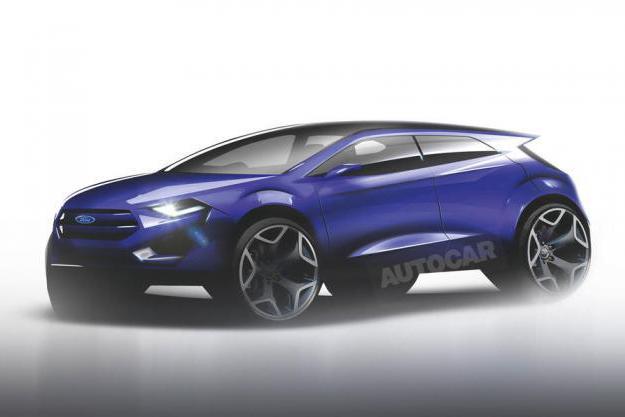 福特mach 1纯电动车信息曝光 定位跨界SUV