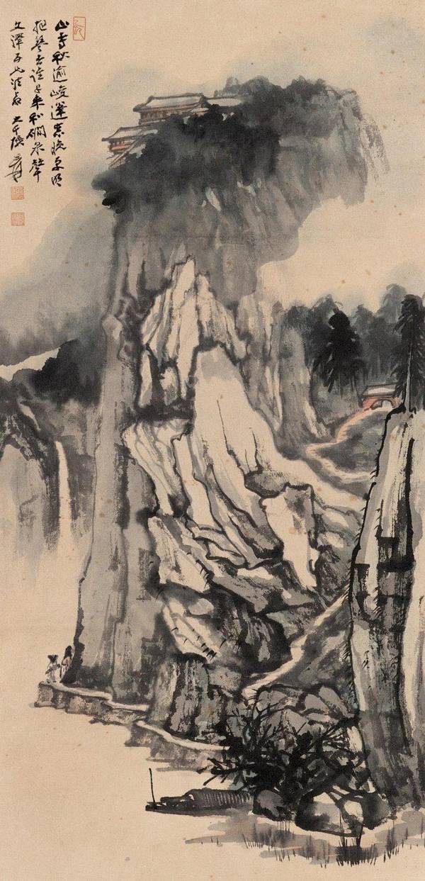 湖山清幽——张大千山水画欣赏