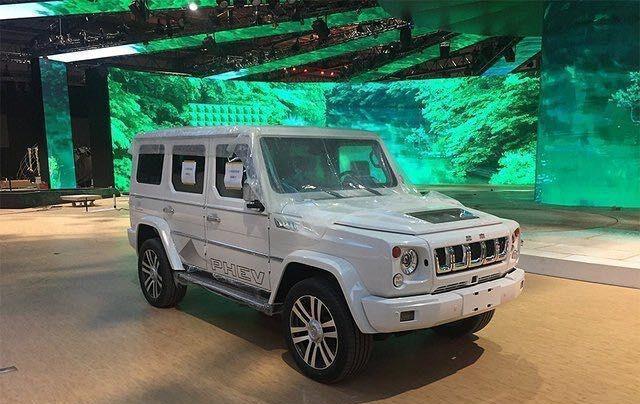 北汽推出混动版硬派越野车, 百里油耗4L