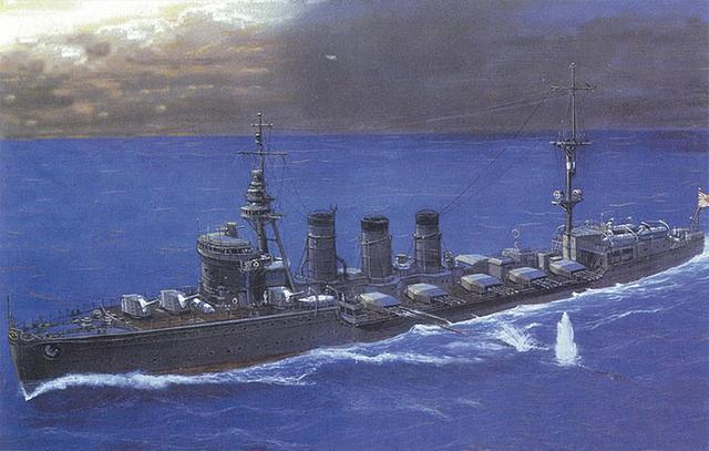 日本这种巡洋舰被称为大魔王,一次可以发射40条鱼雷瞬间秒战列舰