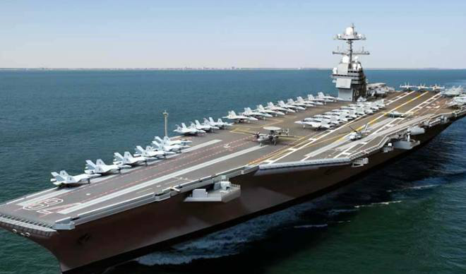 世界上速度最快的四大航母,第一艘最酷,中国排名意外