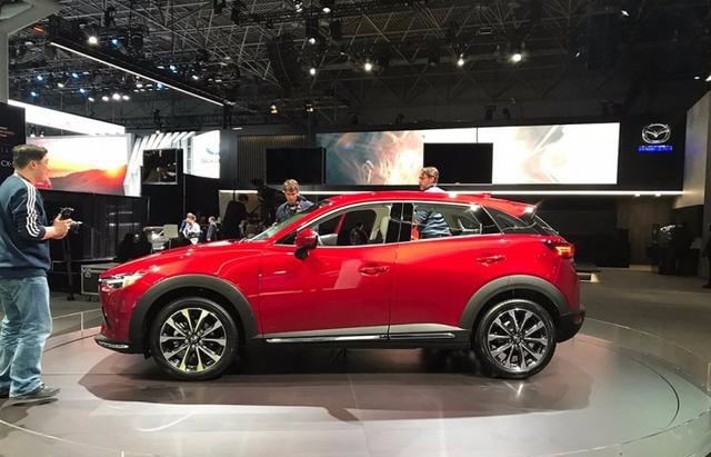 新款马自达CX-3亮相纽约车展 内外细节均优化