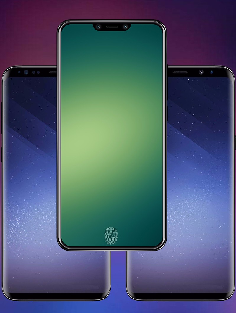 刘海屏,概念版魅族16S,对比三星S9