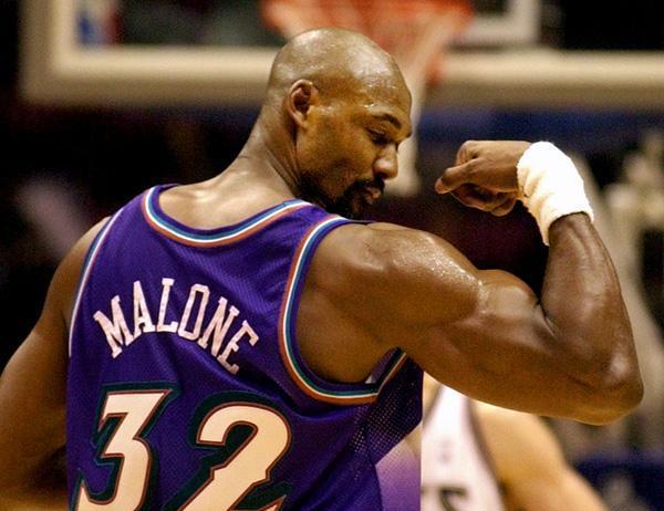 NBA最强6大“肌肉巨星”, 詹姆斯排倒一, 乔丹第四, 第一竟是?