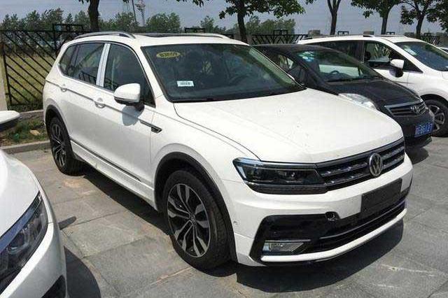 途观L R-Line运动套件版谍照曝光 更有运动感