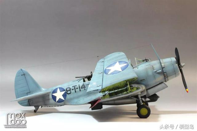 太平洋英雄--TBD-1蹂躏者鱼雷轰炸机