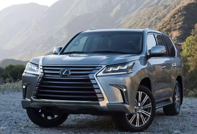 凌厉向前，尽显王者风范，2017款加版雷克萨斯LX570