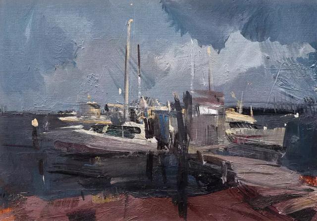 从高原到大海:林斌澳洲油画风景写生作品欣赏