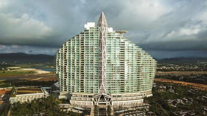 720°航拍: 中国第一家七星级酒店