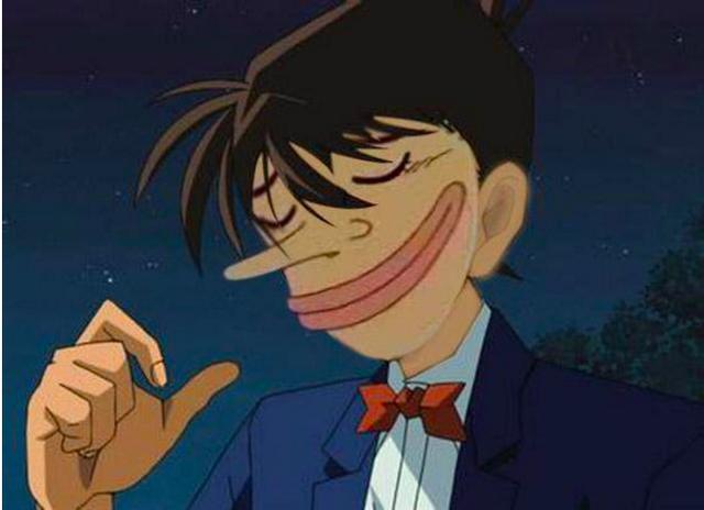 名侦探柯南:如果工藤新一变成这样，小兰还会爱他吗?你还会看吗