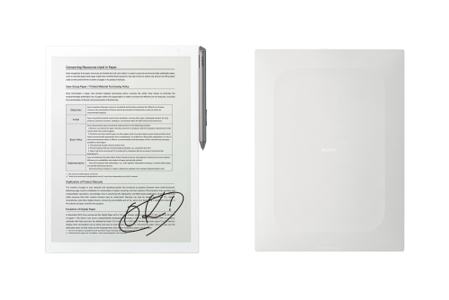 一纸纳万卷 一笔走江湖 索尼发布电子纸产品