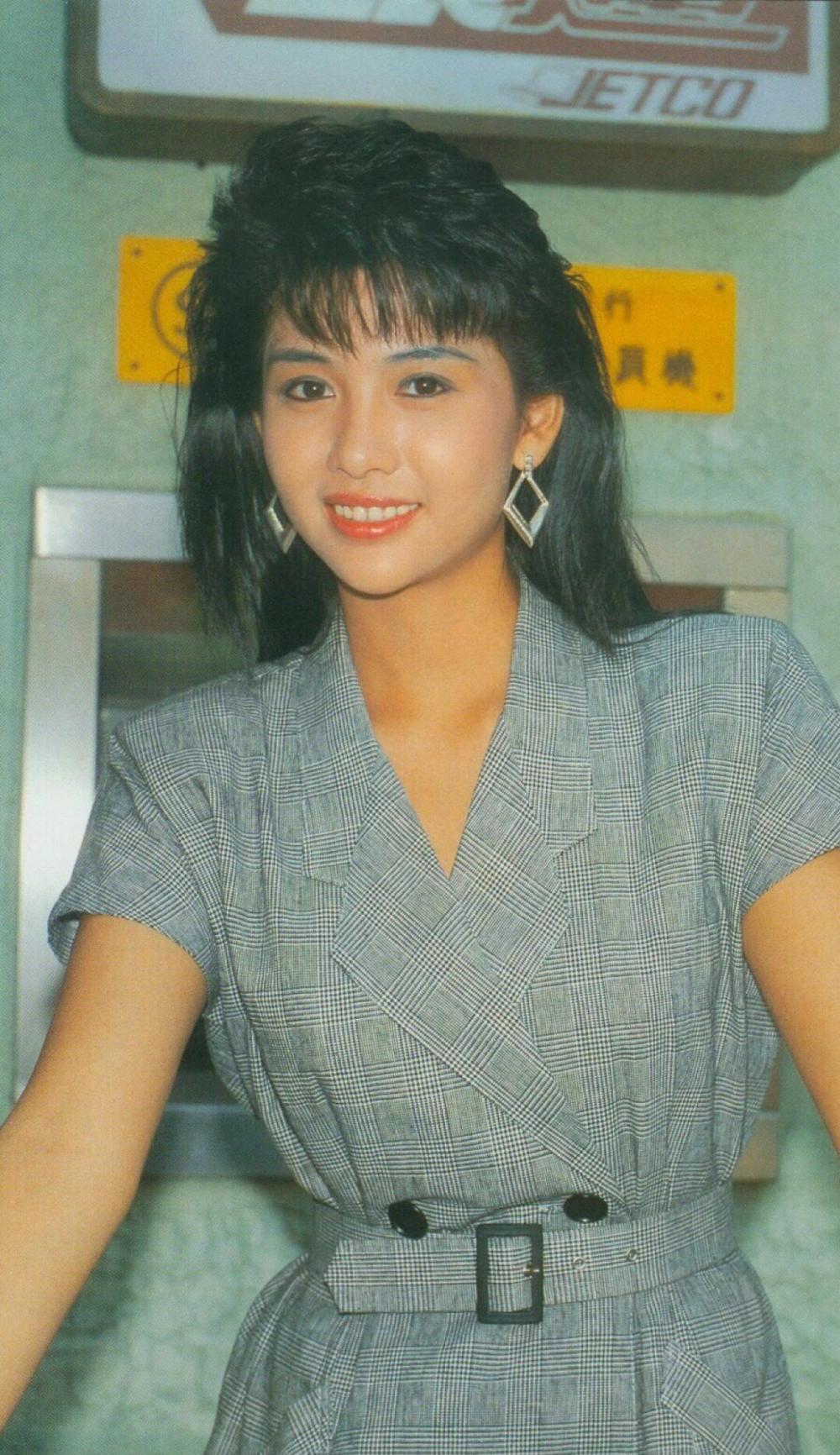 90年代10大港姐经典旧照片, 有的仙姿玉貌, 有的杏脸桃腮