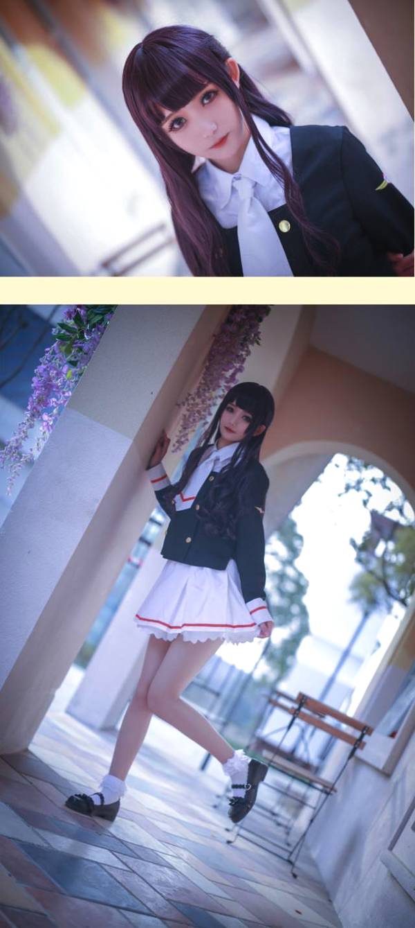 二次元受众辐射三次元观众的综合性cosplay 达人秀 魔卡少女樱校服cos