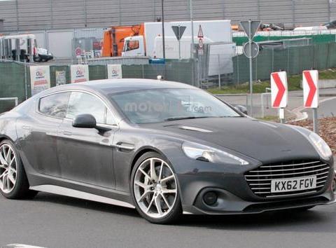 600马力的4门轿车 阿斯顿马丁Rapide AMR测试谍照曝光