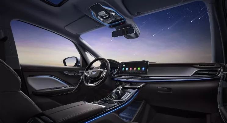 吉利首款MPV内饰官图发布