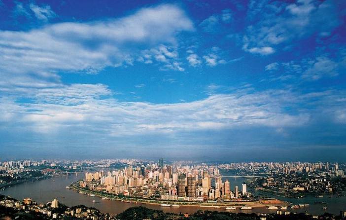 重庆属于四川老二城市时,没直辖之前有多大?四