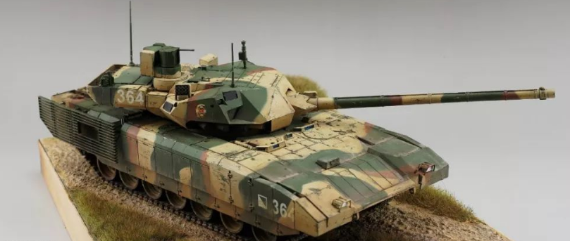走向未来的陆战之王，T-14”阿玛塔“主战坦克 | 模型作品