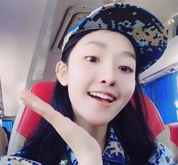 新一波军训女神, 天生丽质晒不黑