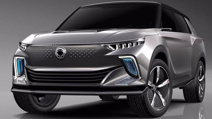 纯电续航超450公里 双龙将推柯兰多EV