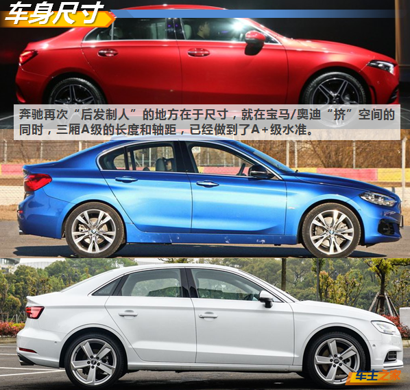 最便宜奔驰三厢A级很好?对比1系/A3还是优缺并存!