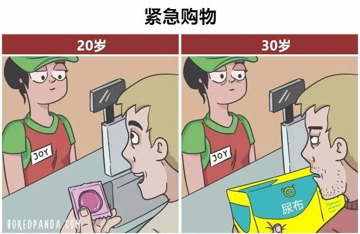 20岁的你 vs 30岁的你,令人深思