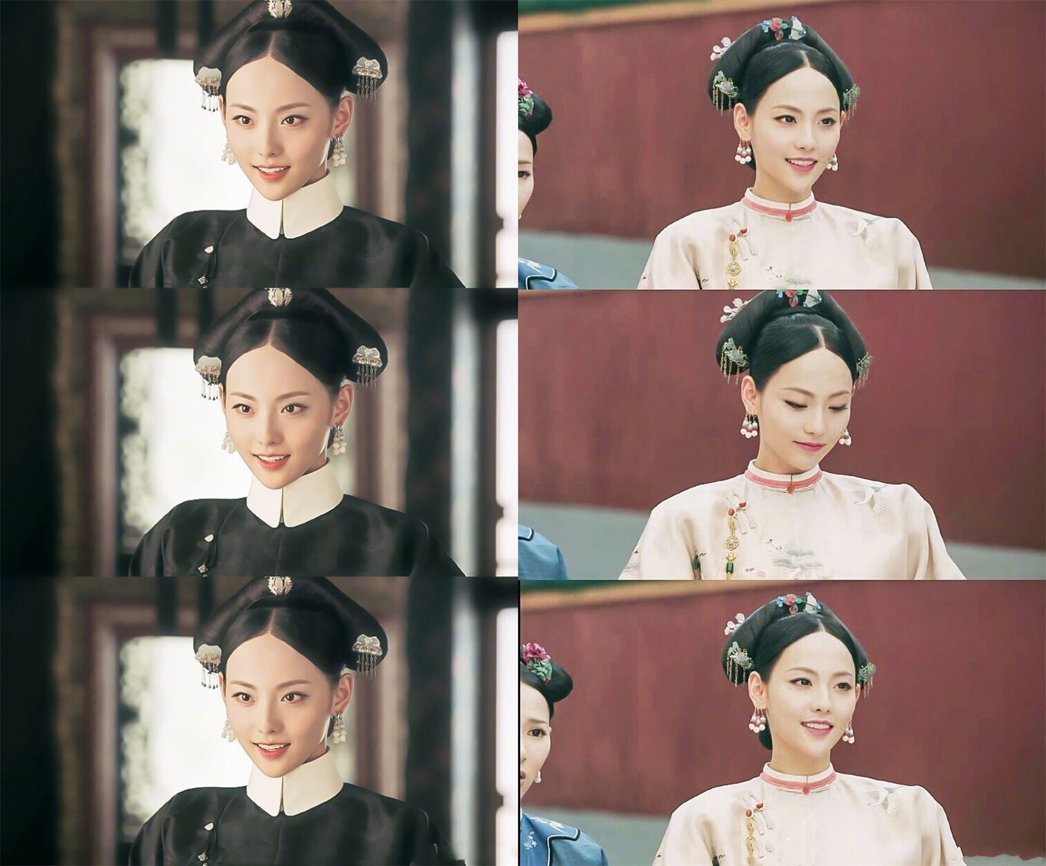 “顺嫔”张嘉倪终于出场了,这颜值瞬间又撑起了整部《延禧攻略》