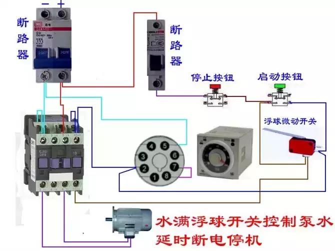 时间继电器如何接线,js14c时间继电器接线图 延时开关,时间继电器如何控制各类电器设备? 含接线图