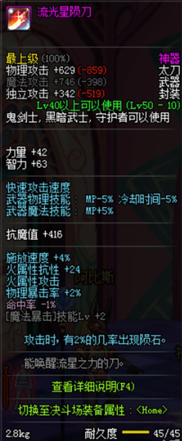 DNF游戏中徒有其表的八大装备 名字好听伤害却渣 到爆！