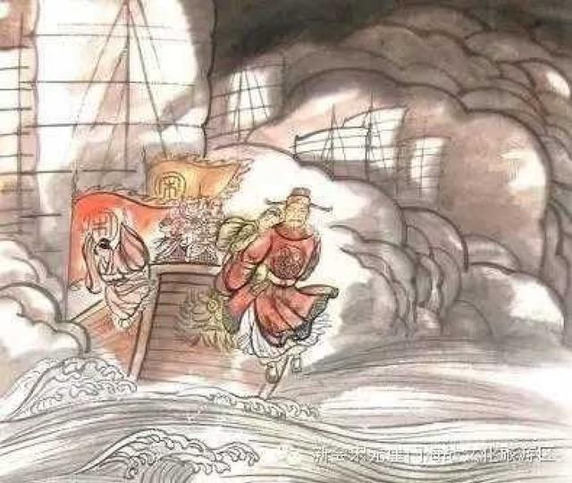 浮木,一击便倒,绝望中的陆秀夫背着年仅7岁的宋朝小皇帝赵昺跳海而亡