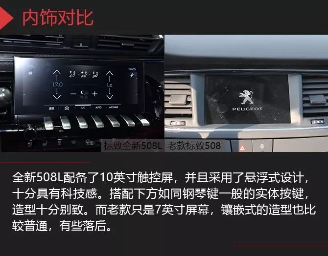 法系车第一款带“L”的车型 全新标致508L新老对比