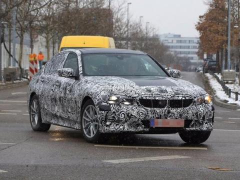 全新宝马3系最新谍照 或2018年10月亮相