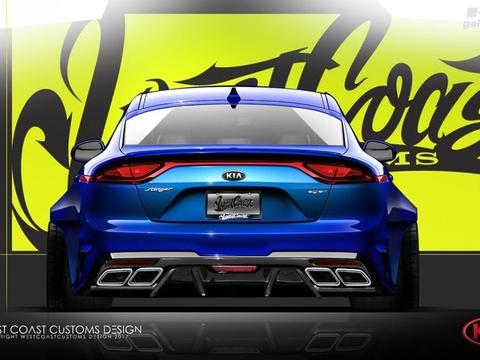 SEMA的起亚Stinger项目展示改装潜力