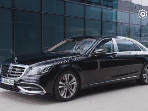 这辆车奔驰比迈巴赫还长300ml，幻影都比不上