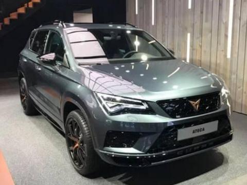 这款纯进口SUV，7速DSG变速器19寸大轮毂，百公里加速5.4秒